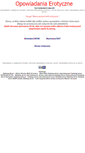 Mobile Screenshot of opowiadaniaerotyczne.info